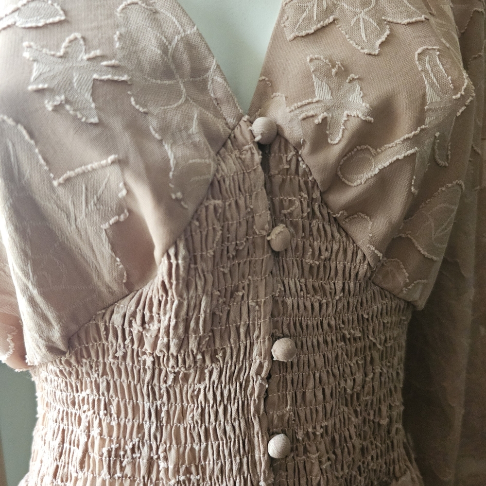 ☆ ELGOGY Pink Blouse, M ☆ - Picture 10 of 10